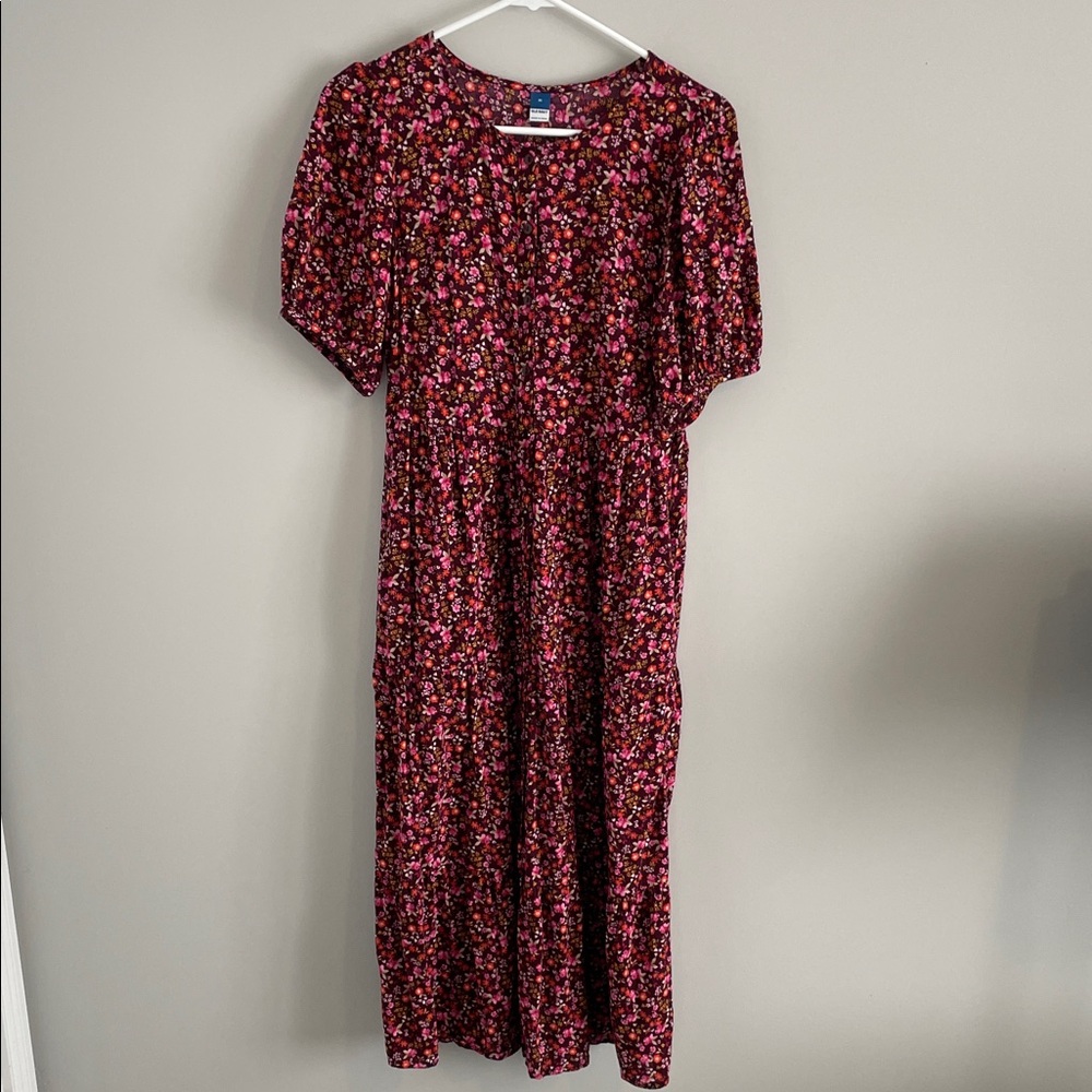 Old Navy Floral Midi Dress